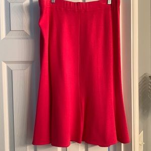 St John Collection Skirt Bubble Gum Pink Sz 14